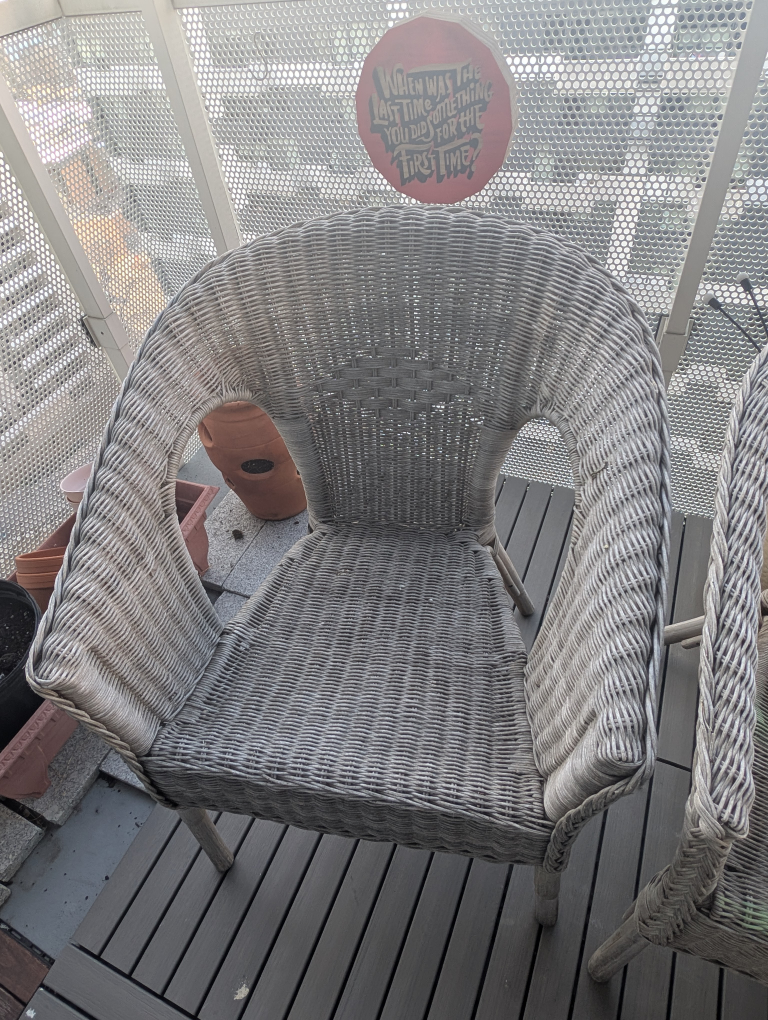 Pair of IKEA AGEN Rattan Armchairs - photo 4