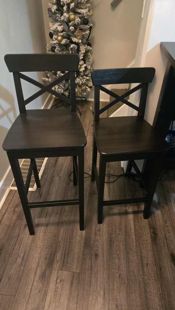 Bar Table Set with 3 chairs + 2 medium chairs - photo 3