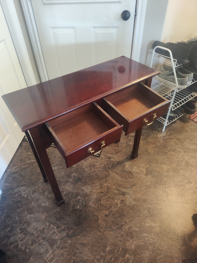 The Bombay Company Console Table with Two Drawers - photo 3