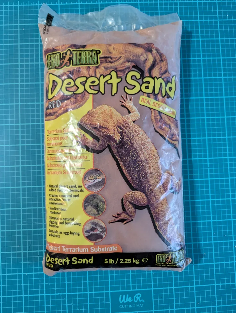 Exo Terra Desert Sand - Red - 5lb Bag thumbnail
