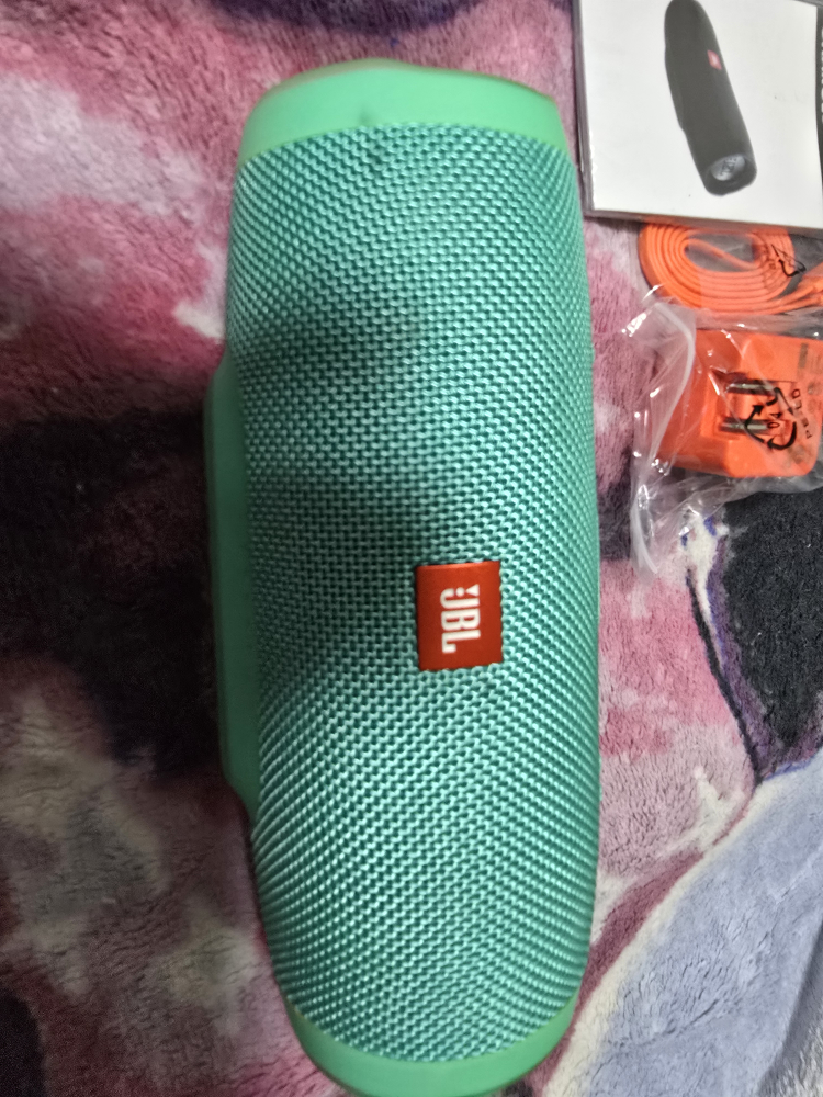 JBL Charge 3 Teal Portable Bluetooth Speaker - photo 4
