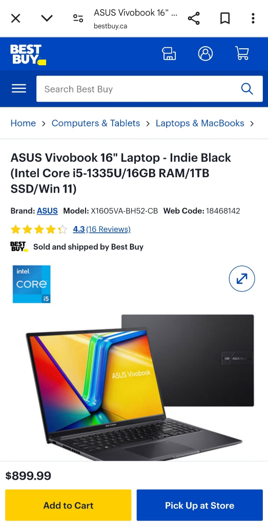 ASUS Vivobook 16" Laptop - photo 2