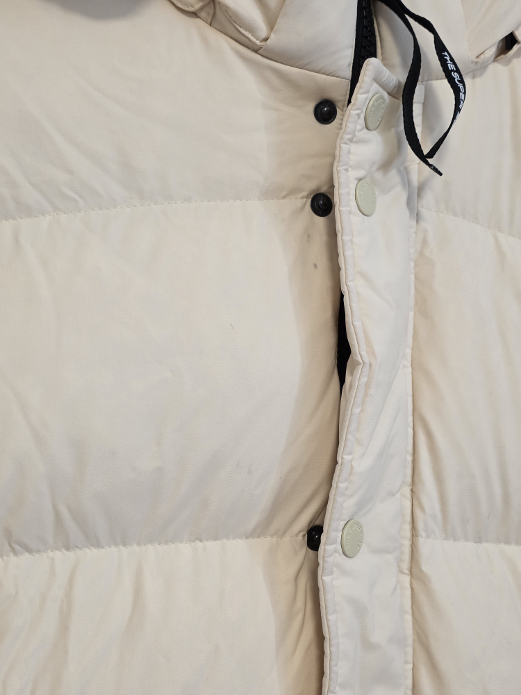 Long Cream SuperPuff Jacket - photo 3