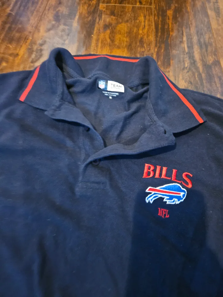 Vintage Buffalo Shirt Men Medium Blue Short Sleeve image indicator(2)