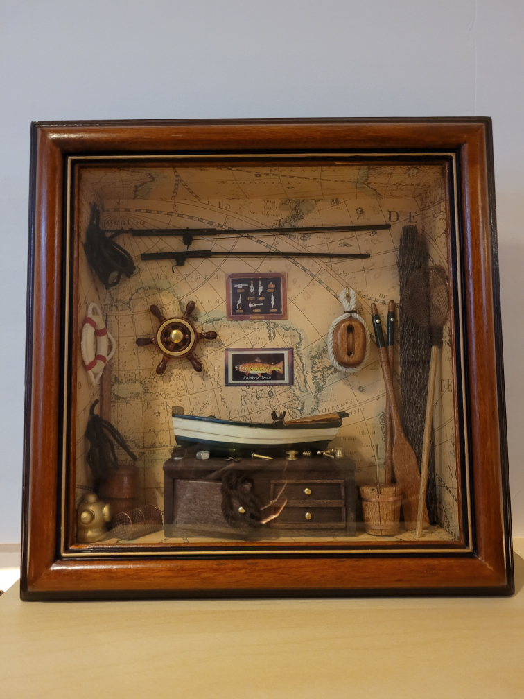 Nautical Theme Shadow Box Display - photo 4