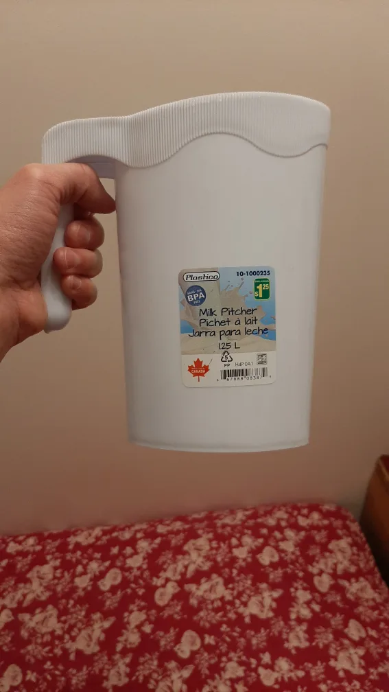 Plastico 1.25 L Milk Pitcher image indicator(3)