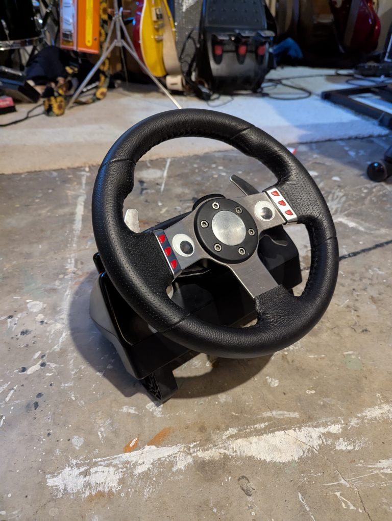 Logitech G27 PC steering wheel - photo 2