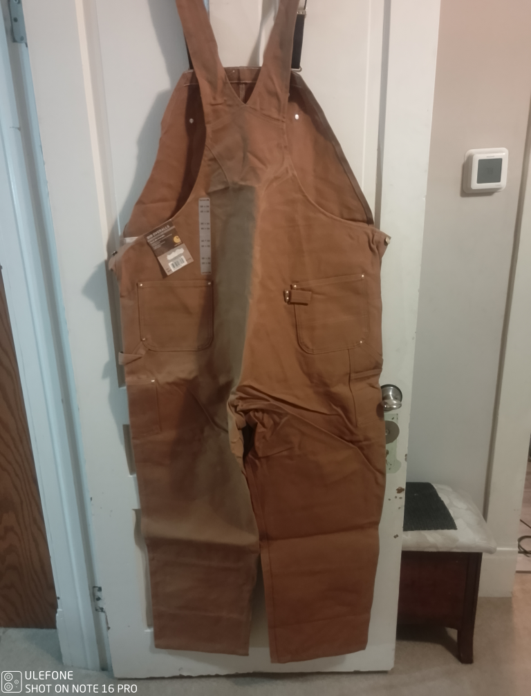 Carhartt Duck Bib Overalls - photo 3