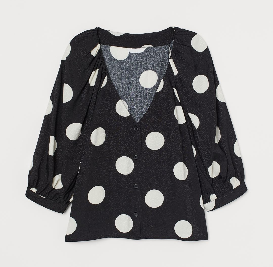 H&M Polka Dot Blouse