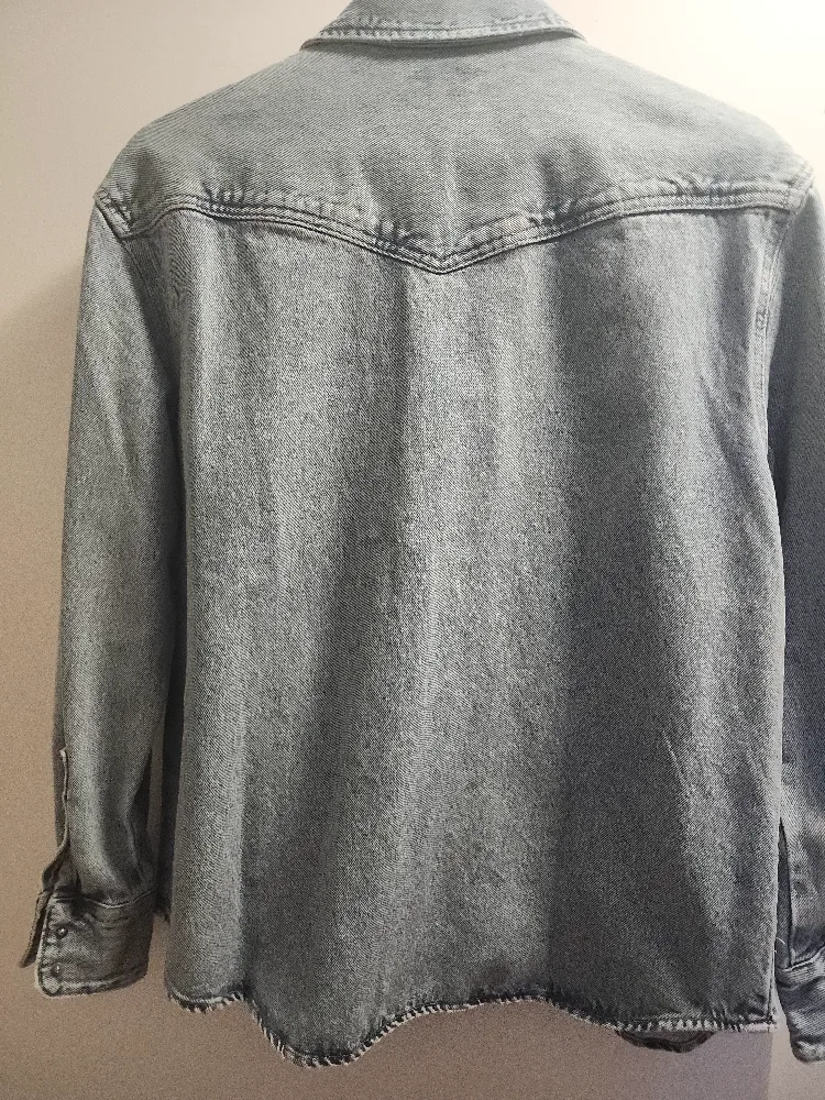 Levi's Distressed Denim Shirt image indicator(3)