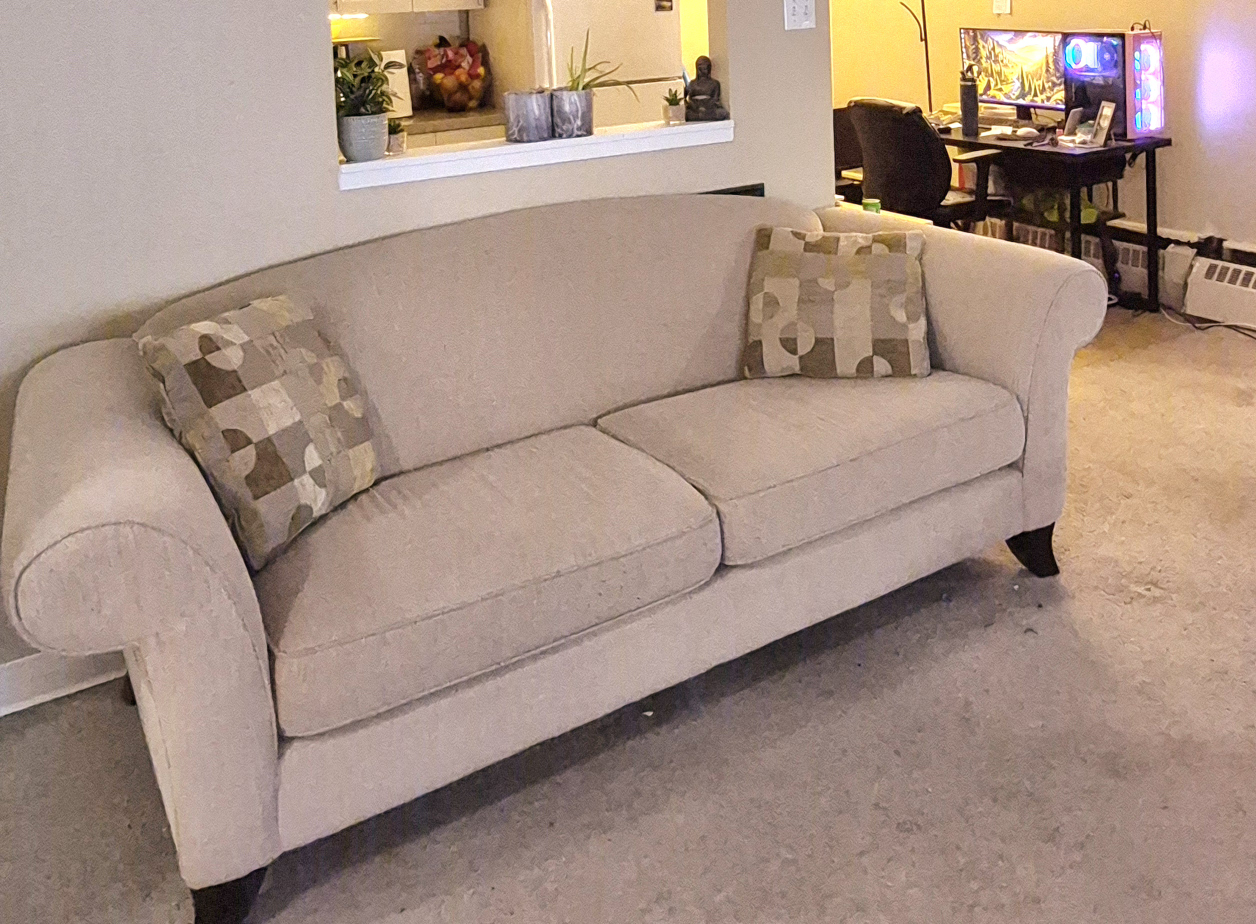 Beige Sofa - Gently Used