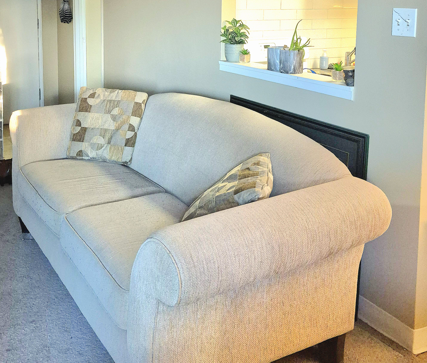 Beige Sofa - Gently Used - photo 3