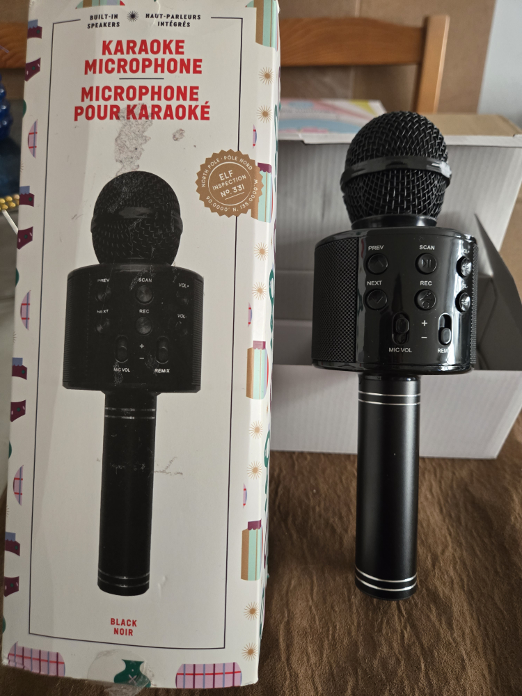Karaoke Microphone with Built-in Speaker - photo 2