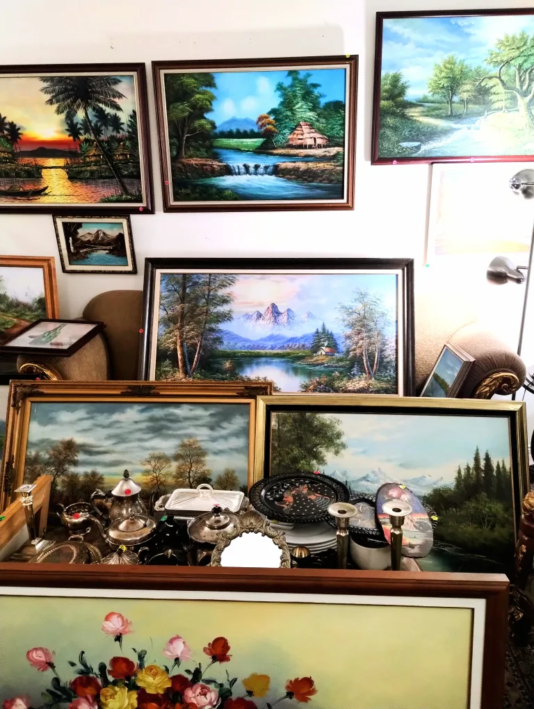 Large Collection of Oil Paintings image indicator(3)