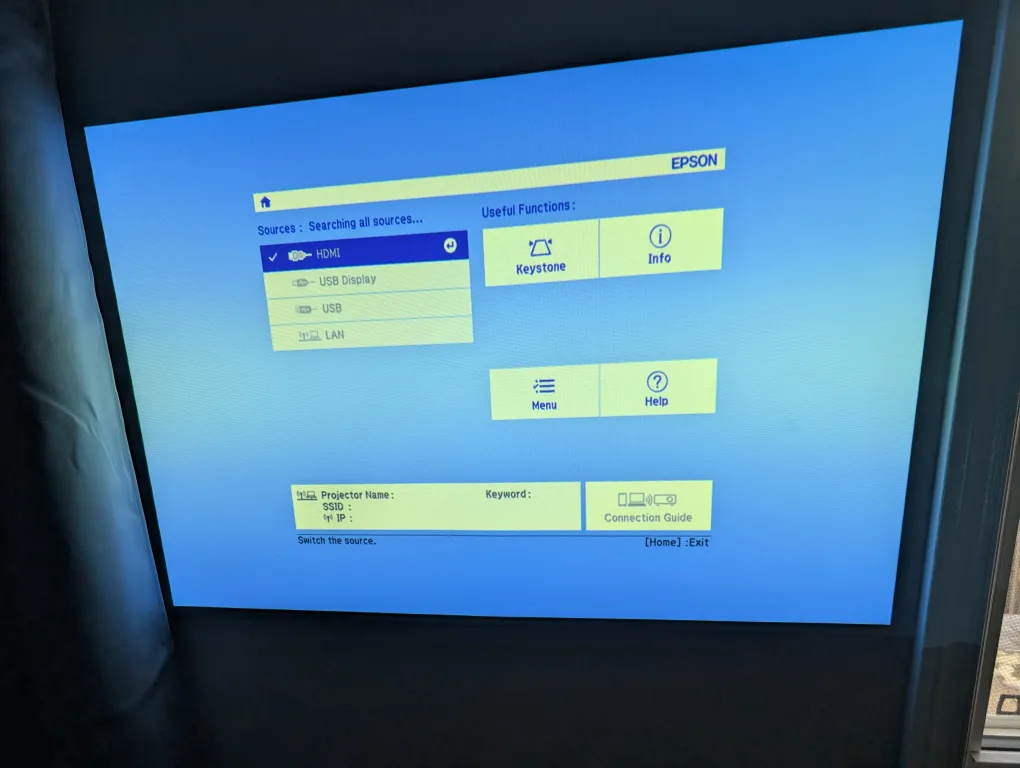 Brand New Epson CO-W01 Projector image indicator(6)