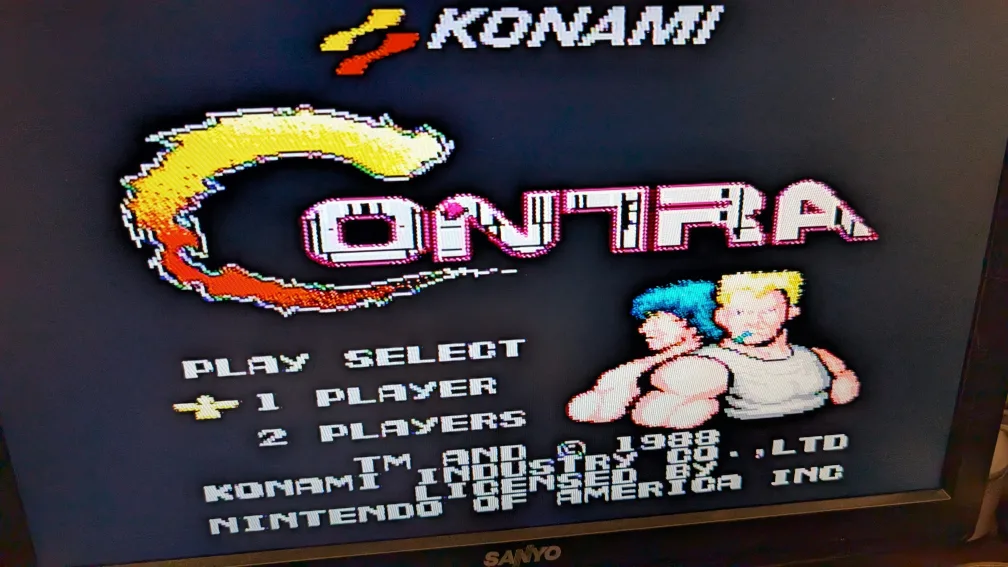 NES Contra Cartridge - Konami Classic image indicator(5)