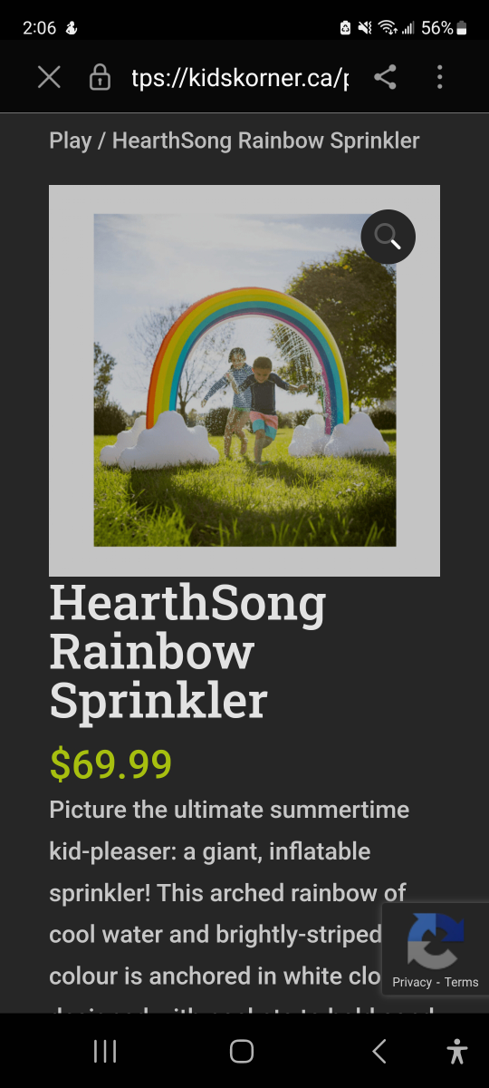 HearthSong Rainbow Sprinkler