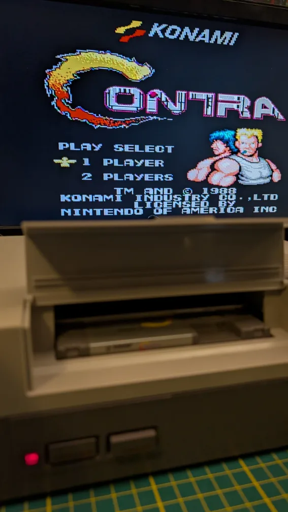 NES Contra Cartridge - Konami Classic image indicator(4)