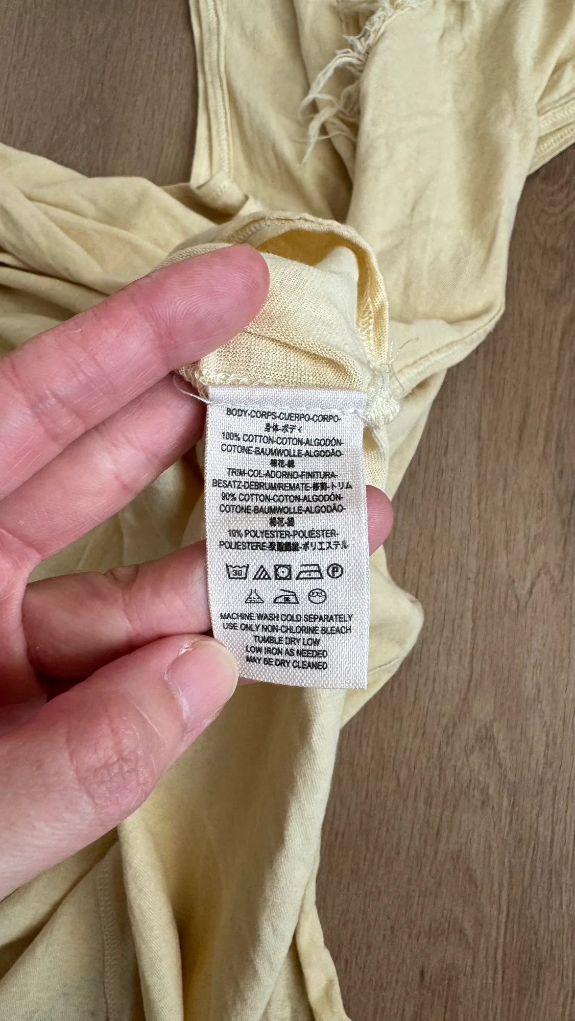 New! Free people light yellow beach wear top image indicator(6)