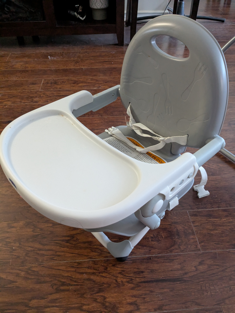 Chicco Pocket Snack Booster Seat - Grey