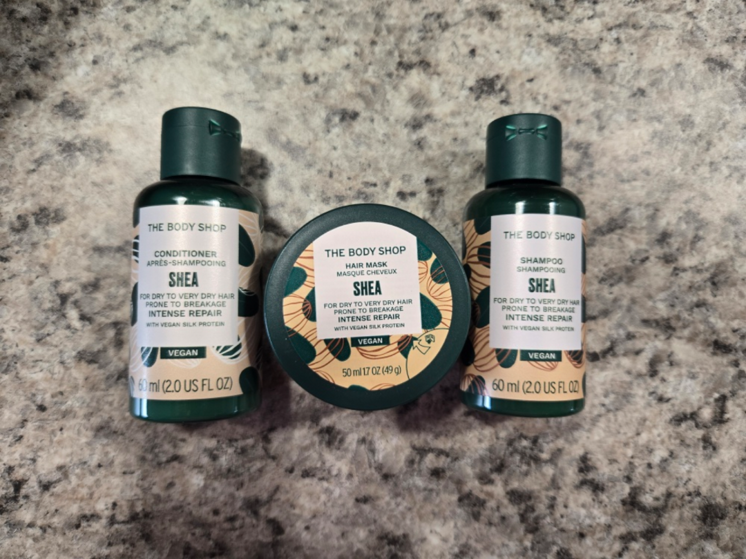 The Body Shop Shea Intense Repair Travel Set #freecycle