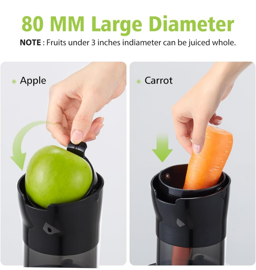 Aobosi Masticating Juicer - Quiet Operation, High Yield - photo 4
