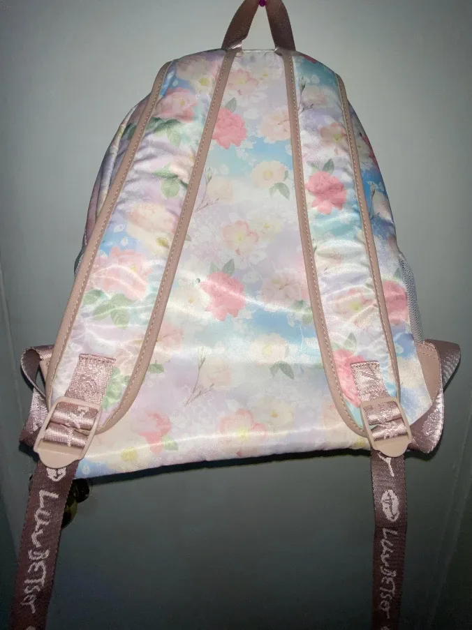 Luv Betsey Floral Backpack with Matching Coin Purse image indicator(2)