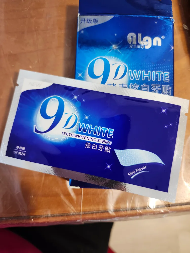 9D White Enzyme Whitening Teeth Strips image indicator(2)