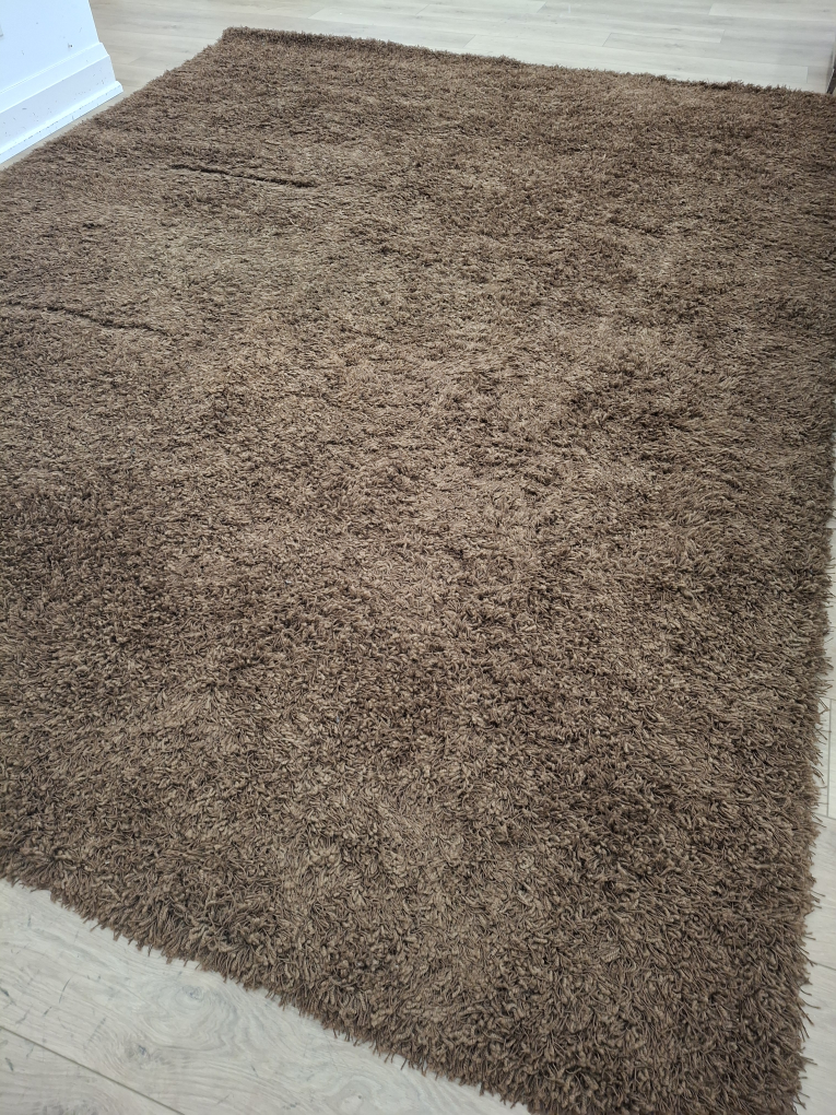 Large Brown Shag Rug