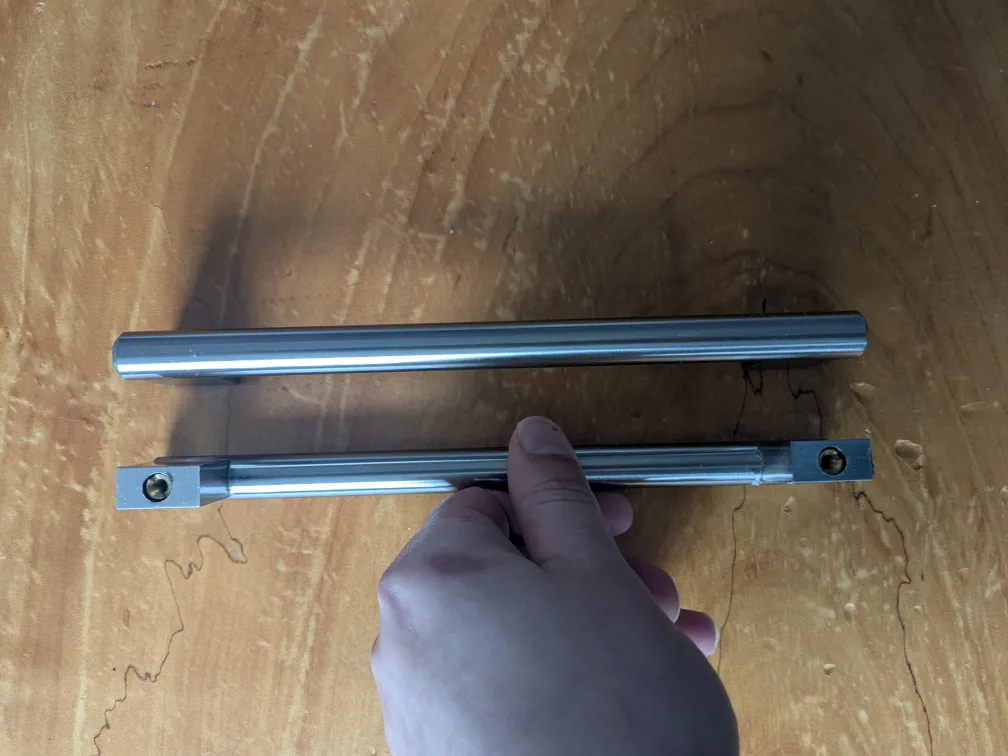 Pair of Richelieu Cabinet Pulls Brushed Nickel image indicator(3)