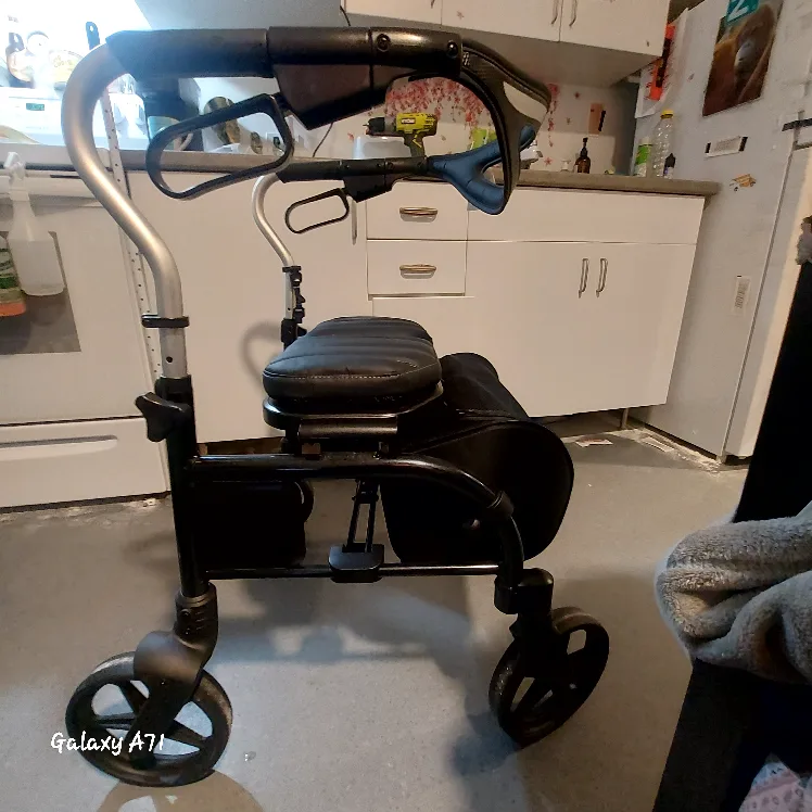 Walker-"Trillium Evolutionary-4 Wheeled Rollator Walker". image indicator(5)