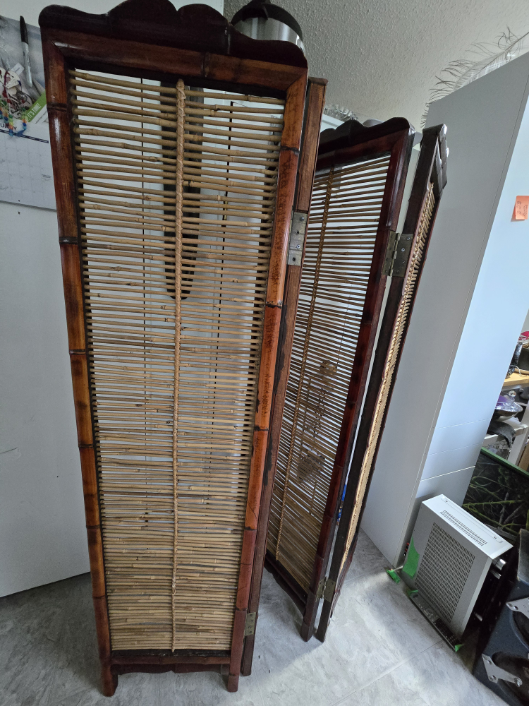 Four Panel Room Divider Screen - photo 4