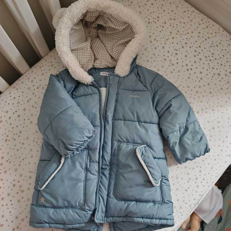French brand absorba Adorable Baby Puffer Jacket with Ears - photo 3