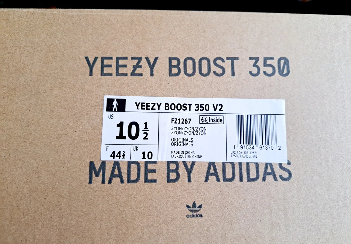 Mens Adidas Yeezy 350 V2 Zyon  Brand NEW in Box with tags image indicator(6)