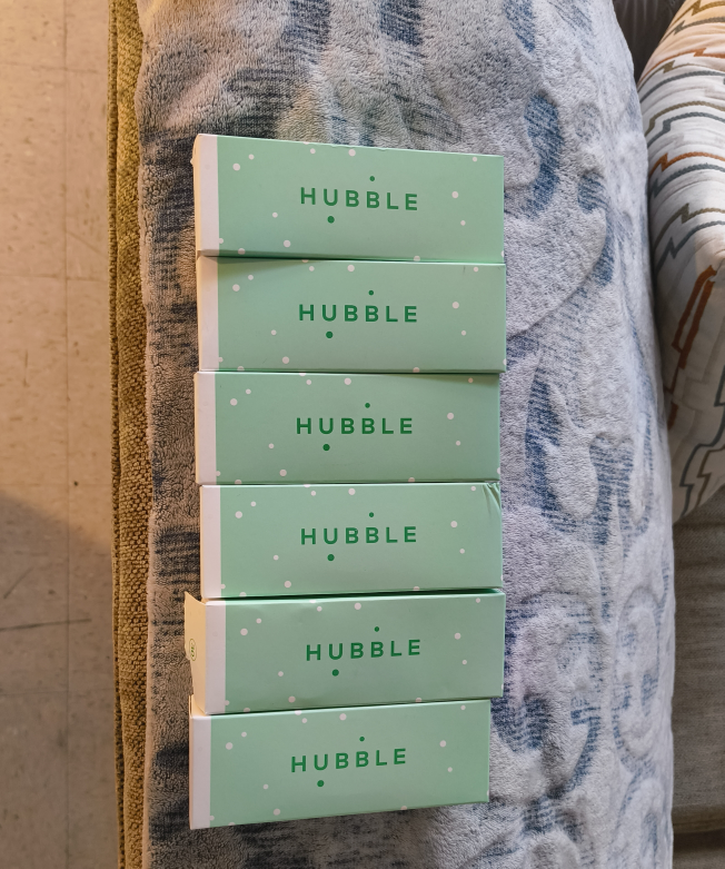 Hubble contact lenses (unopened)