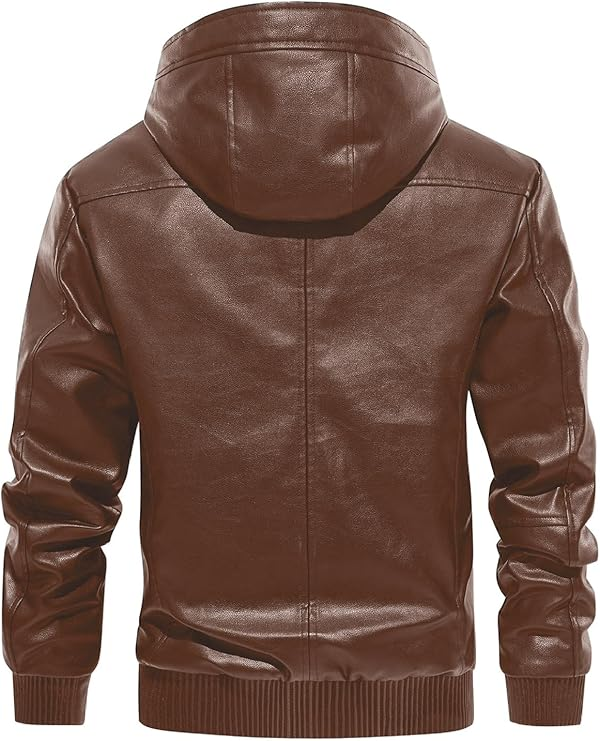 Men's Sherpa Lined Leather Jacket BNIB - photo 2