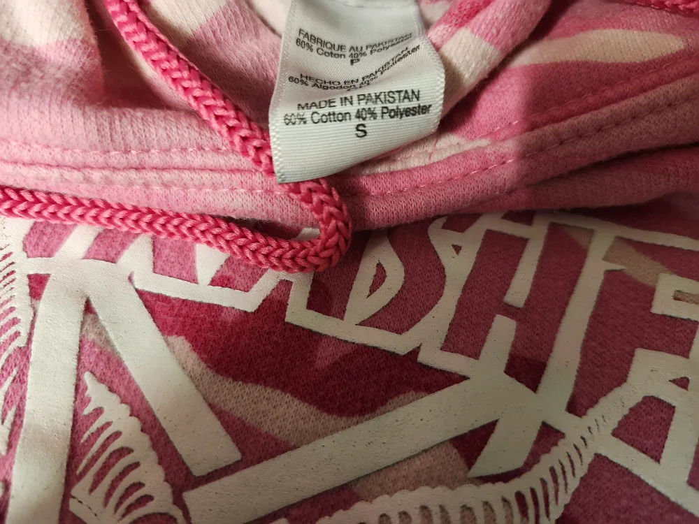Authentic Pink Thrasher Camo Hoodie Size Small image indicator(3)