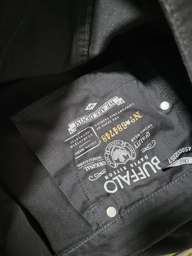 Buffalo David Bitton Black Denim Mini Skirt image indicator(9)