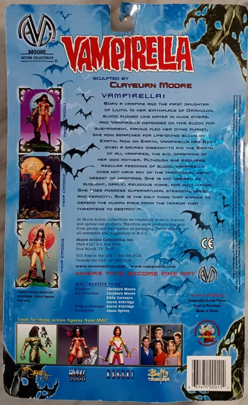 2000 Vampirella Action Figure (Brand New) image indicator(2)