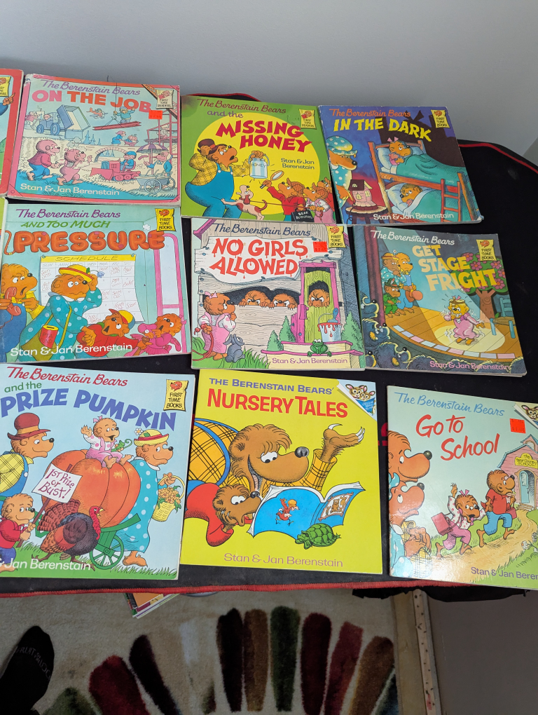 Lot of Vintage Berenstain Bears Books for Kids - photo 2