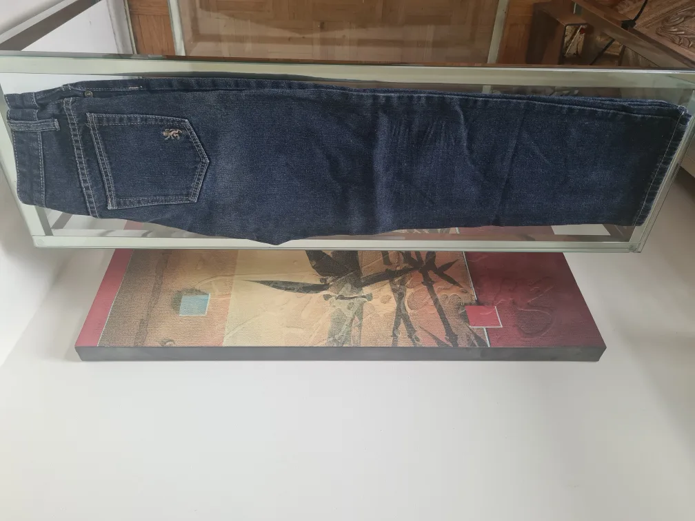 Boy's Dark Wash Jeans Size 14 image indicator(4)