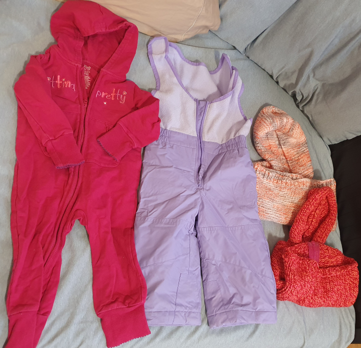 #freecycle baby Girl's Winter Outfit Bundle