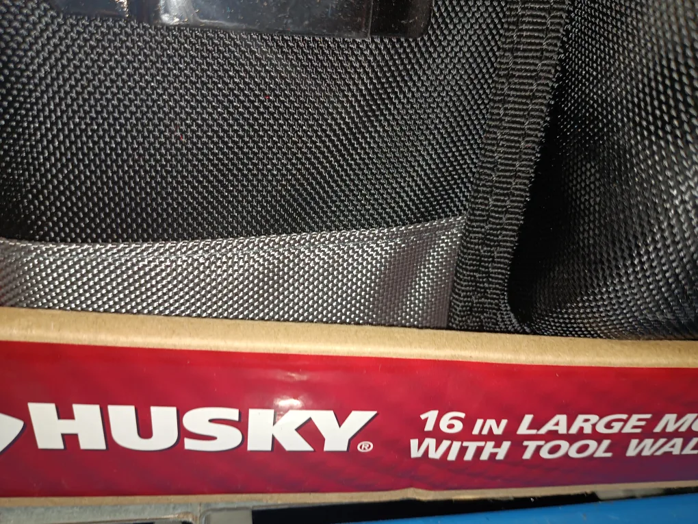 Husky 16-inch Large Mouth Tool Bag with Tool Wall image indicator(3)