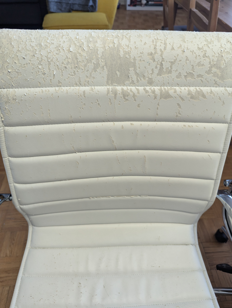 FREE 2 White Desk Chairs - photo 3