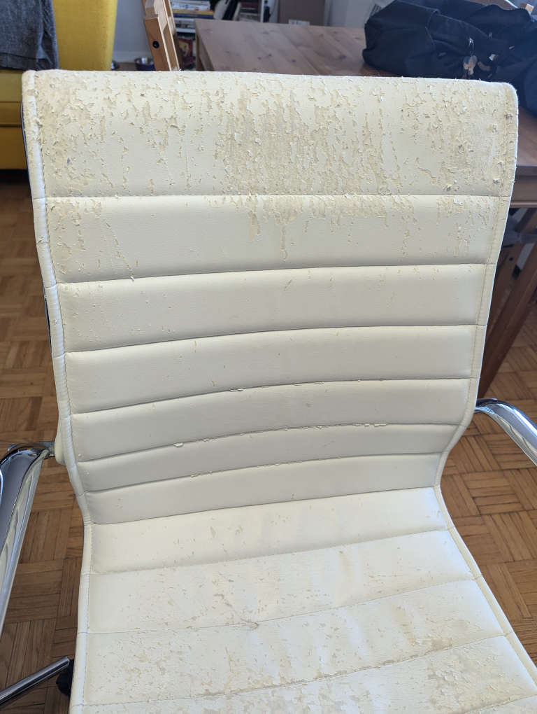 FREE 2 White Desk Chairs - photo 4