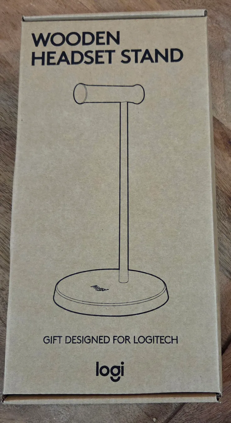 Logitech Wooden Headset Stand thumbnail