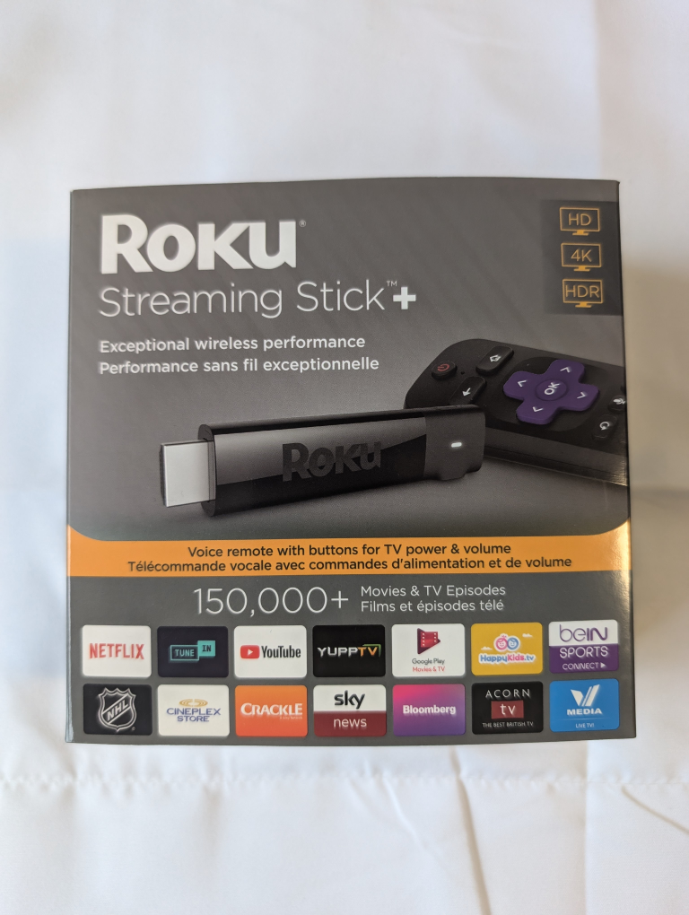 Roku Streaming Stick + 4K HDR Streaming Device