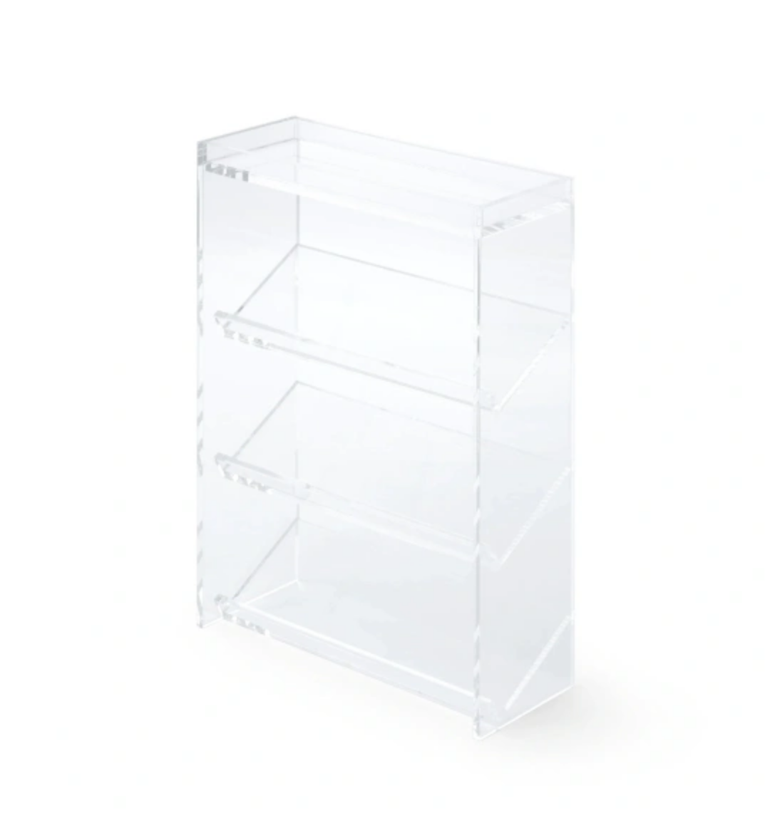 Acrylic 3 Shelf Storage Stand - photo 2
