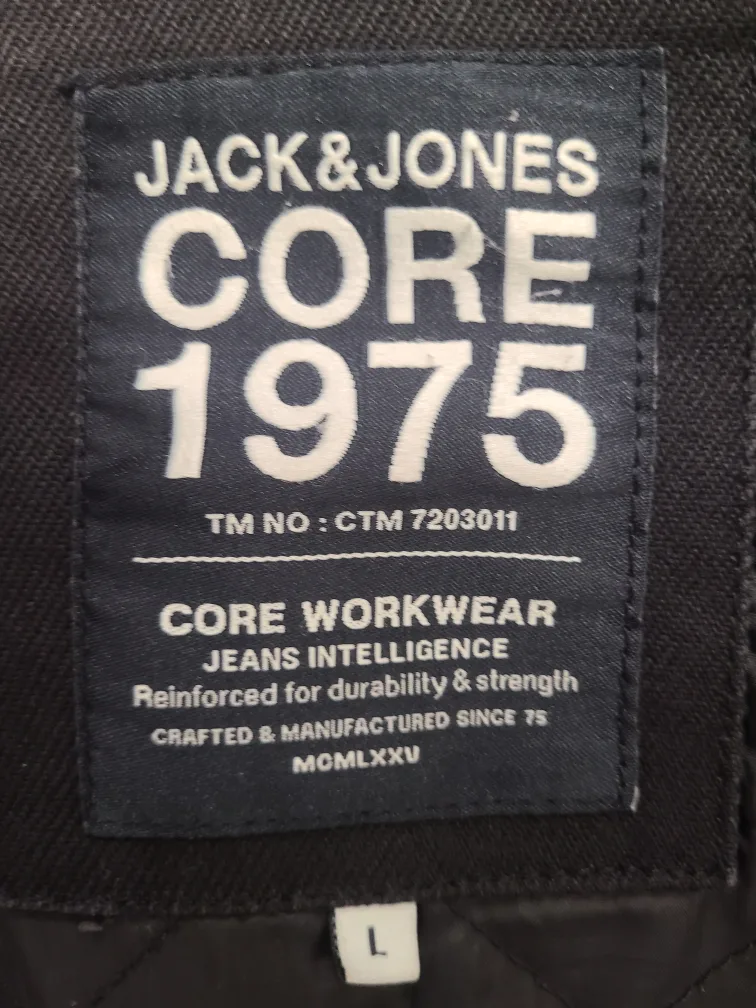 Jack and Jones Core Workwear jacket black size L image indicator(3)