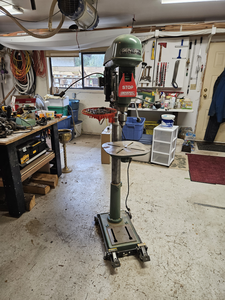 General International 1 HP Floor Drill Press - photo 3